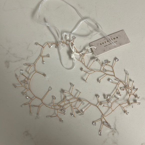 Delicate fairy crystal hair vine NWT - Picture 2 of 5